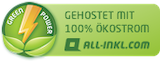 gehostet mit 100% Ökostrom von all-inkl.com